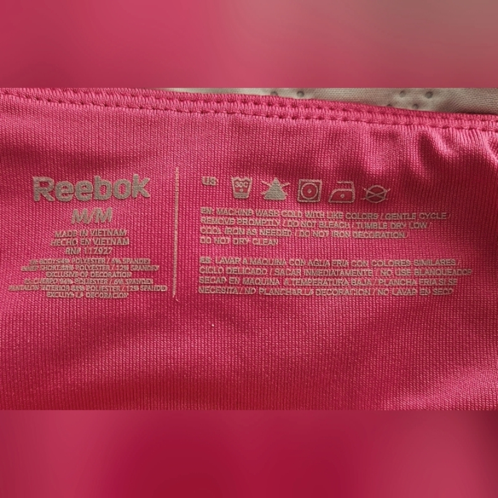 🌟Reebok Pink Tennis Skirt Size M fits as Size Small 🌟 - Picture 3 of 7